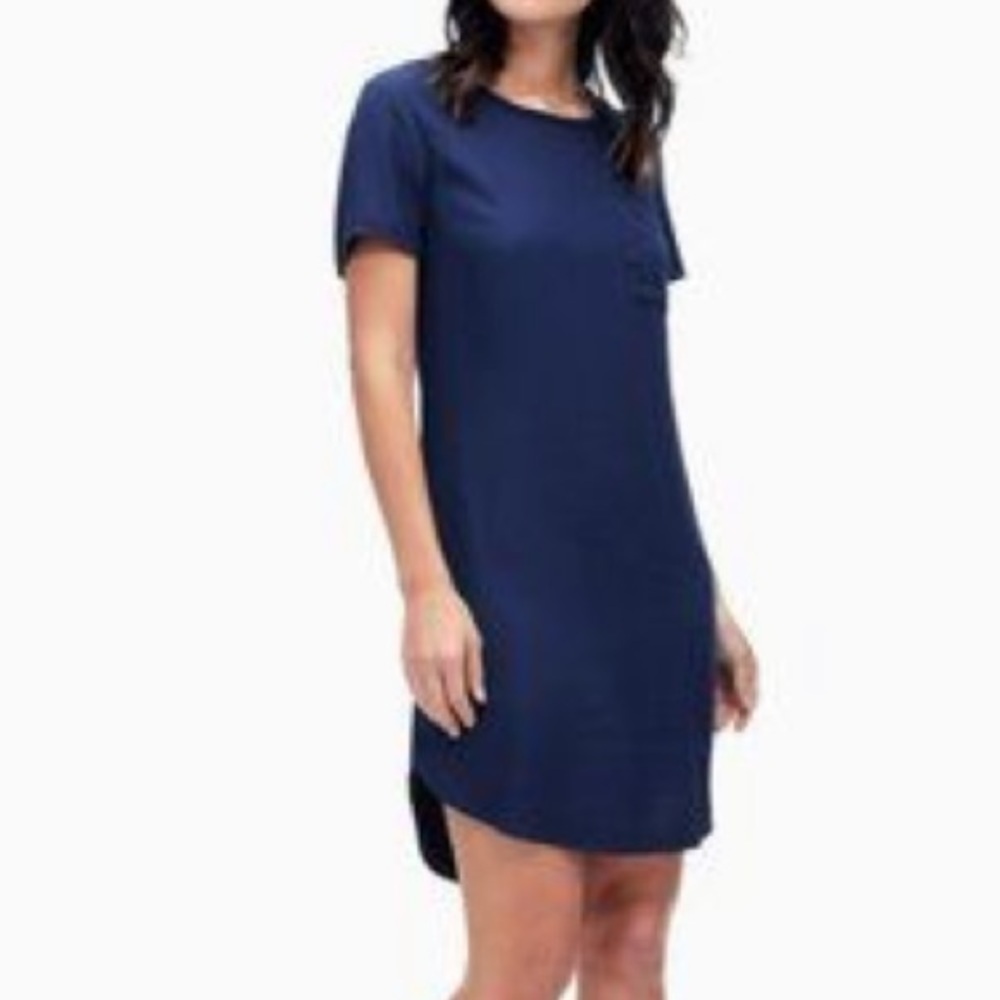 Splendid pocket tee navy dress. Size S